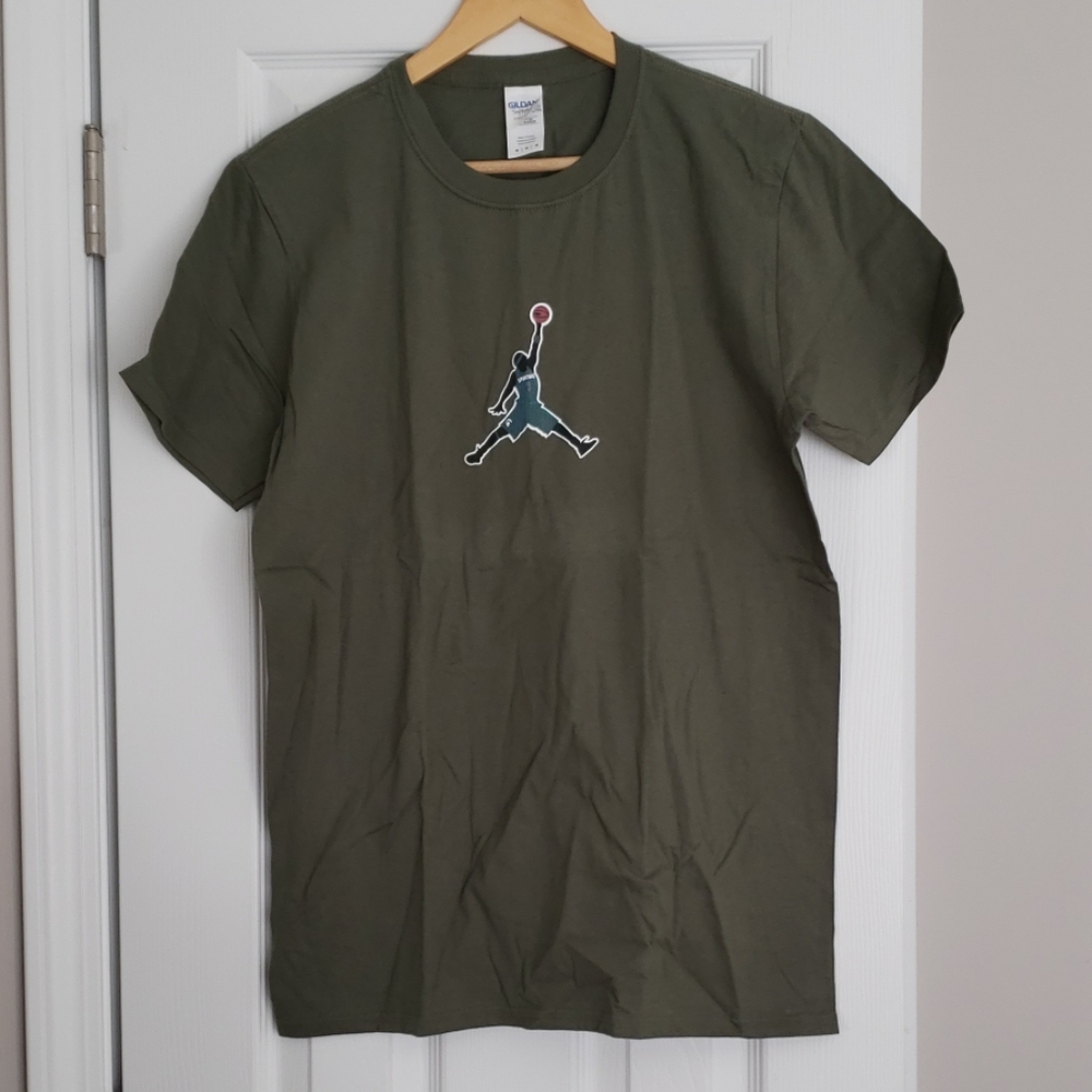Graphic t-shirt "Jordan" logo with MSU Spartan